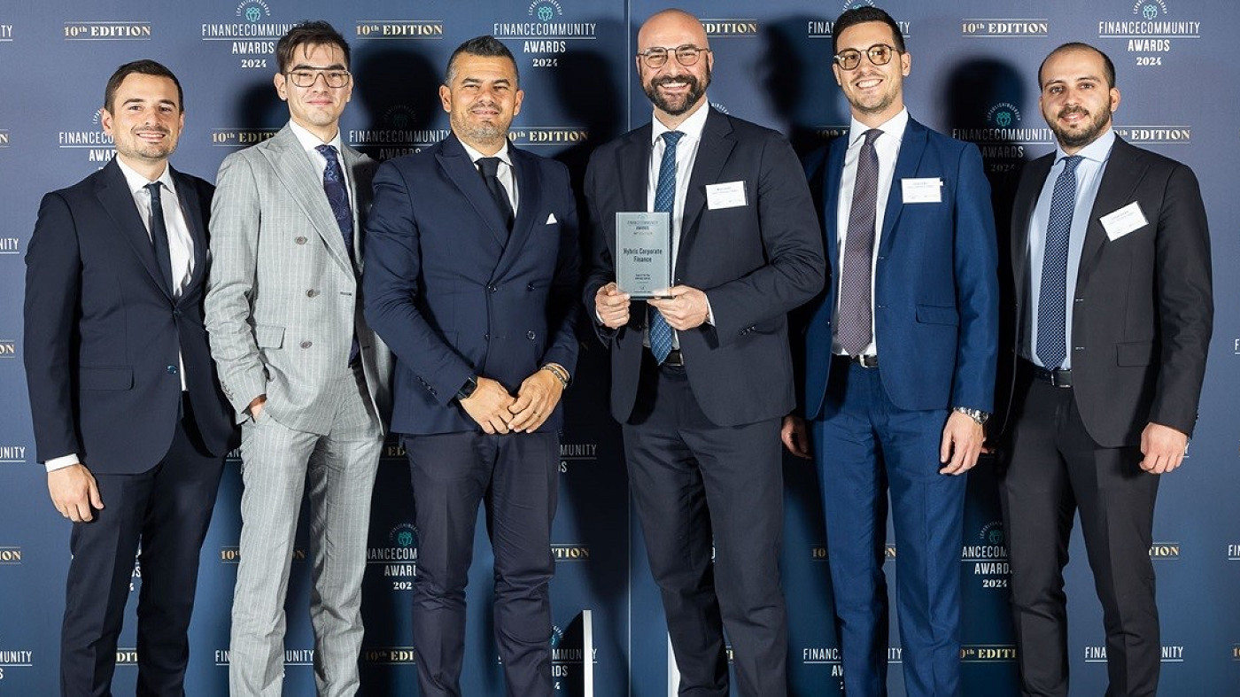 Hybris Corporate Finance premiata ai Financecommunity Awards 2024